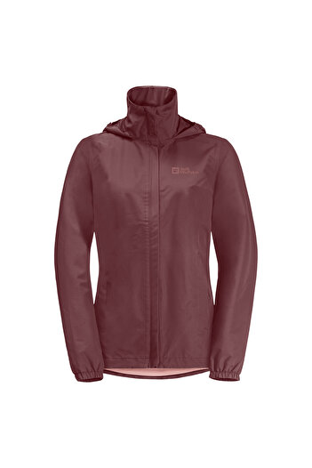 Jack Wolfskin Stormy Point 2L Jkt W Dusty Rose Color Waterproof Coat