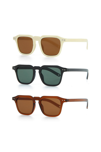 Nilu Moda Set of 3 Unisex Sunglasses