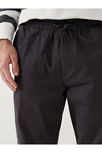 LC Waikiki Xsıde Antrasit Standart Kalıp Gabardin Erkek Pantolon