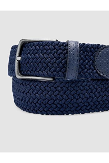 Cabani Knitwear Navy Blue Men's Belt