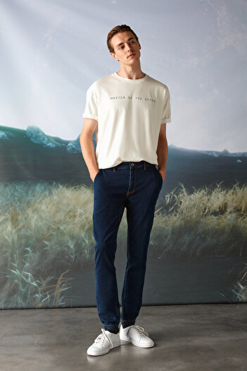 Tween Super Slim Fit Lacivert Denim Pantolon