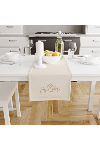 Filamente Ramadan Runner / Ramadan Pattern / Stain Resistant - Washable Micropecks Fabric 140X41