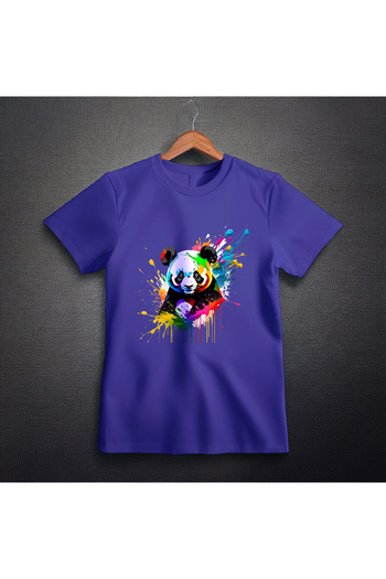 Ozzy Unisex Panda Pattern 1 Digital Printed Tshirt