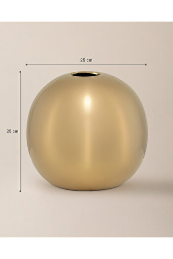 Madame Coco Dahlia Vase - Gold