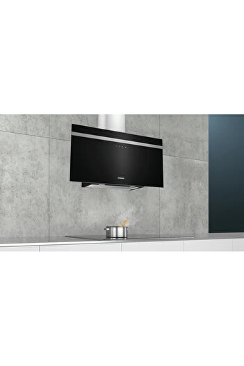 Siemens Lc95fcj60t 90 Cm Duvar Tipi Ankastre Davlumbaz Siyah