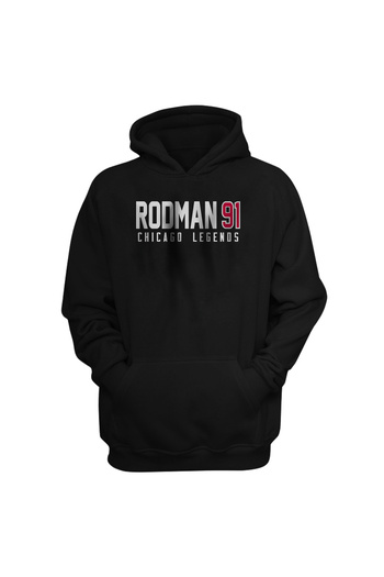 usateamfans Κουκούλα με κουκούλα Dennis Rodman