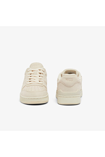 Lacoste T-Clip Set Kadın Krem Sneaker