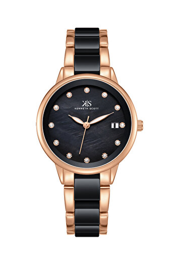 Kenneth Scott Kenneth Scott Women Analog Mop Dial Watch - K24503-RCBM