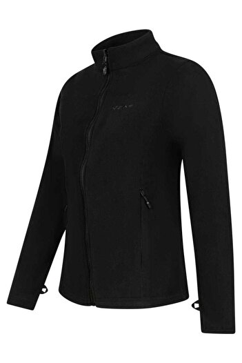 2AS Cara Women's Full Zipper Thin Fleece Sweatshirt
