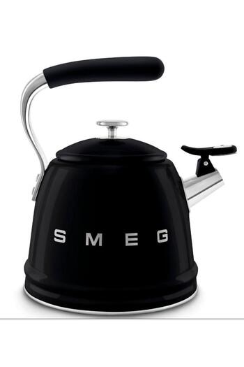 SMEG 50's Style Black Pressurized Set Top 2.3 Lt Kettle