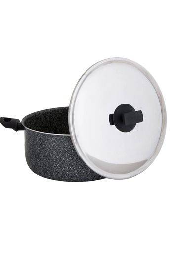 Newflon Neoflam Granite pot with lid 22 cm