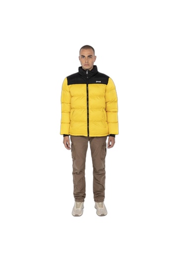 SCHOTT Ανδρικό κίτρινο μπουφάν Schott Blouson Empiecement Et Broderie -XXL