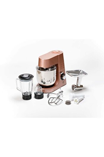 Badraig 4-In-1 Multifunctional Stand Mixer 6.5 L 1800 Watts FM113 Rose Gold