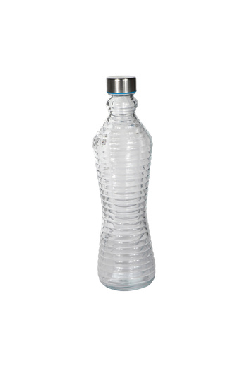 DELCASA DC1268 1000ML Glass Water Bottle - Portable Cap