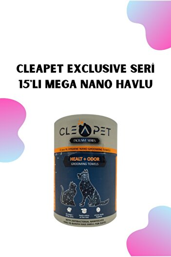 Cleapet Exclusıve Seri 15’li Nano Havlu