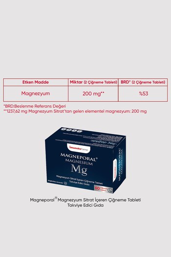 Imuneks 60's Magneporal ®   Chewing Tablet