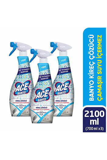 ACE Ultra Köpük Çamaşır Susuz Banyo 700mlx3
