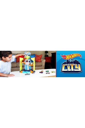 HOT WHEELS Oto Yıkamada Renk Değiştirme Oyun Seti Grw37