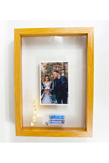 like 35X25X2 cm Photo Led Gift 10X15 Photo Section Memory Frame Prompt Flower Frame