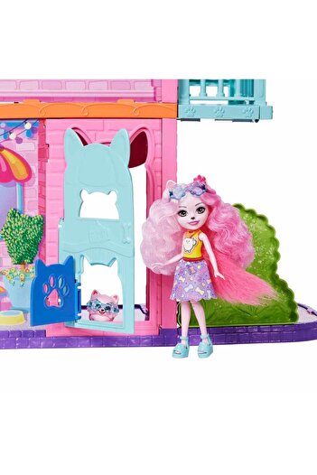 Enchantimals Şehir Evi Ve Kafe Oyun Seti