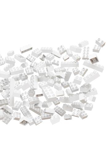 Hubelino White Building Blocks (120 PIECES)