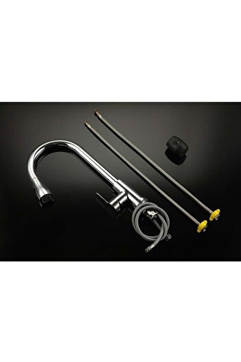 FLEKO To Home with Faucet Kitchen Chrome Spall