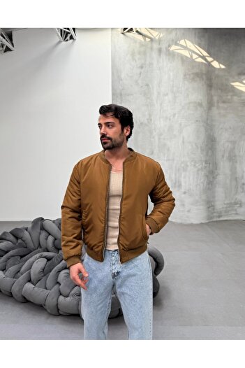 SCSARVİN YAKA RİBANALI BOMBER CEKET