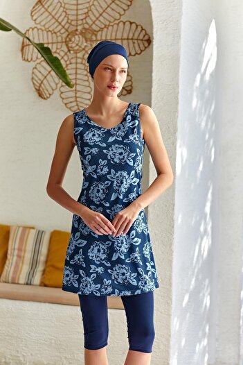 ROZAMAY Runa Sleeveless Hijab Swimsuit 3609