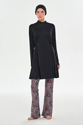 ROZAMAY Long Sleeve Hijab Swimsuit