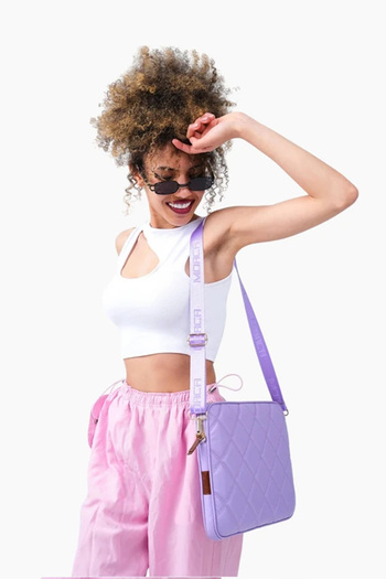 MORCA Macbook Air Pro 13 & 14 Inch Laptop Case Quilted Lilac