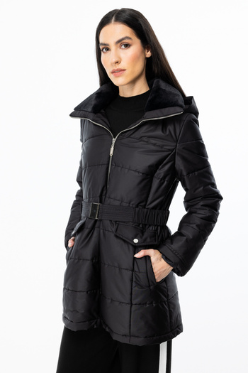 Ekol Shiny Look Coat
