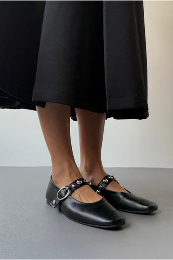 Mupa Shoes Black Women's Ballerinas