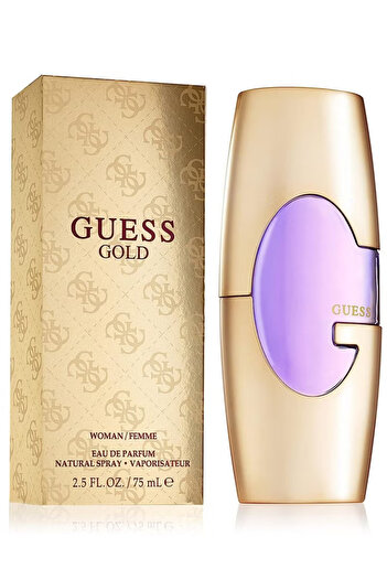 Guess Gold Women/Femme Eau de Parfum Perfume Spray For Women, 2.5 Fl. Oz.