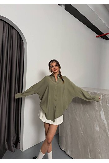 Bak'ap Μακρυμάνικο πουκάμισο Modal Oversize