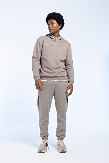 DeFacto DeFactoFit Standart Fit Kargo Cepli Jogger Eşofman Altı