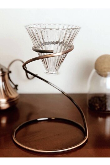 mastergold Specialty Coffee Filters Cone Holder, Spiral Shape