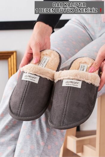 Slipcat Fur Inside House Slippers Guest Slippers Dowry Bundle Garden Slippers