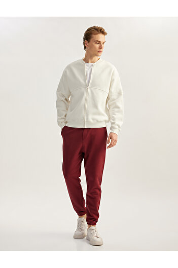 Koton Elastic Leg Pocket Detailed Lace up Waist Jogger Sweatpants