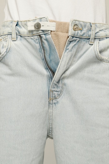 LYN MAMA Tres Left Button Matching Pants Waist Extender
