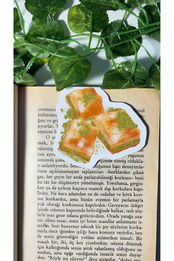 Handeto Kraft Semn de carte magnetic Baklava Semn de carte cu magnet
