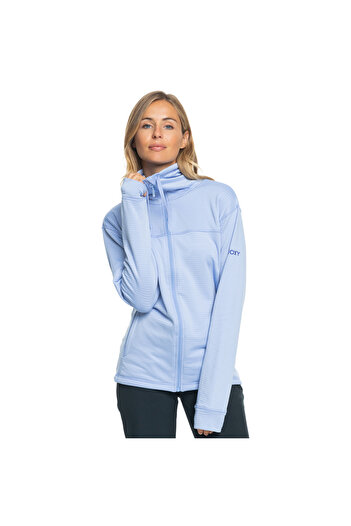 Roxy Vertere Full Zip Women's Purple Sweatshirt Women's Sweatshirt Erjft04717