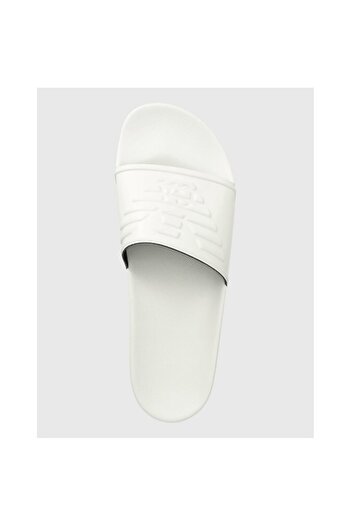 Emporio Armani Λευκές σαγιονάρες Emporio Armani