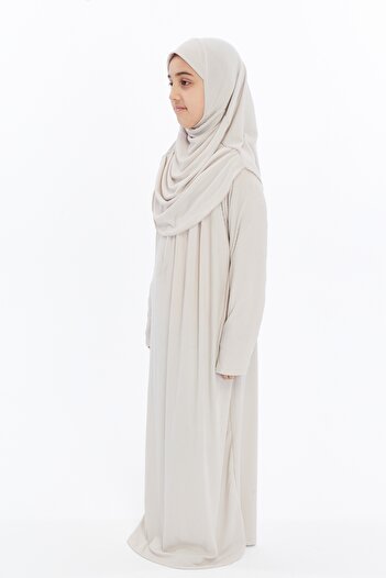Altobeh Çocuk Namaz Elbisesi- Kaşkorse Pratik Başörtülü