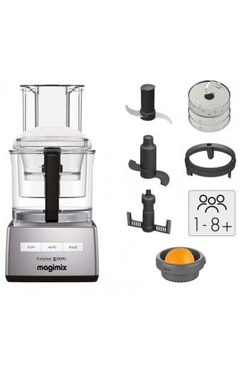 MAGIMIX Multifunctional robot CS5200XL, 1100W, Professional motor with 30 years warranty, 3 bowls, Made in France