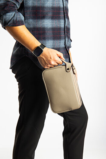 Niki Leather Рауль Шкіряний портфель на блискавці