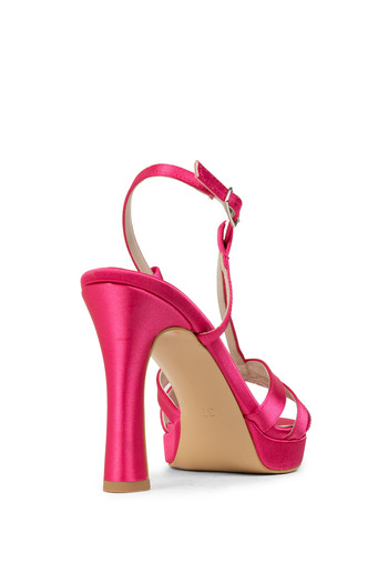 Deery Satin Pink Women's Evening Dress Shoes