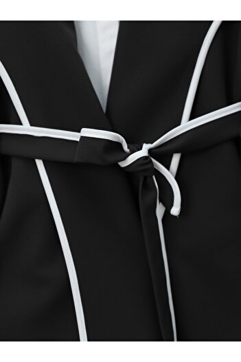 Modamorfo Belted Pant Suit -Black