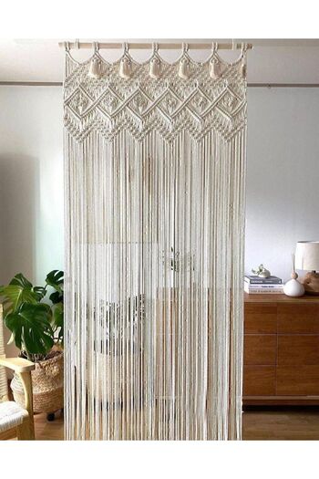 MEGAHOBİEVİ Macrame Curtain