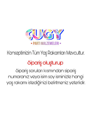 CUGY MOR 4 YAŞ RAKAMLI BEYAZ KEDİCİK DOĞUM GÜNÜ KUTLAMA BALON SETİ