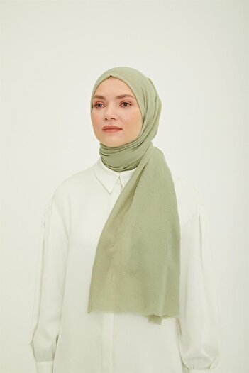 Armine Trend Bamboo Shawl - Oil Green 34